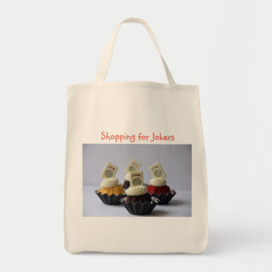 Mah Jongg Grocery Bag Tote Bag