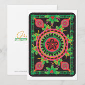 Mah Jongg Groet Plat Kaart (Voorkant / Achterkant)