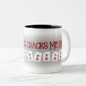 Mah Jongg haalt me op Mok (Voorkant rechts)