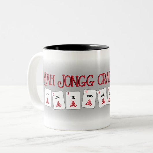 Mah Jongg haalt me op Mok (Voorkant links)