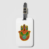 Mah Jongg Hamsa Bagagelabel (Voorkant (verticaal))