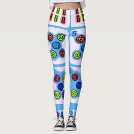 Mah Jongg Hand Leggings