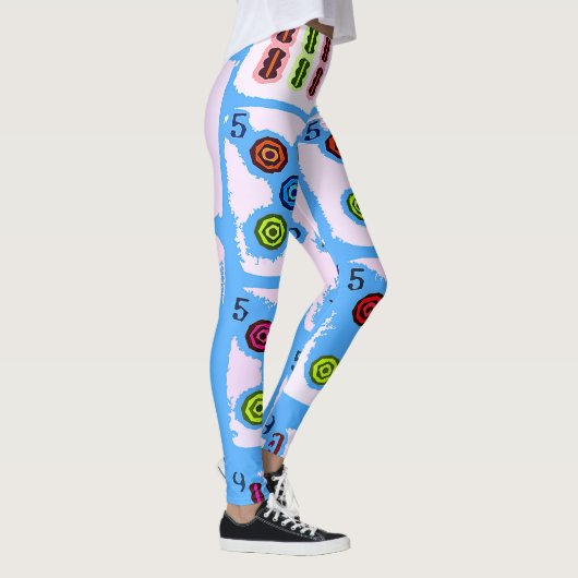 Mah Jongg Hand Leggings (Rechts)