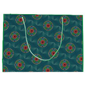 Mah Jongg Holiday Gift Bag Groot Cadeauzakje (Achterkant)