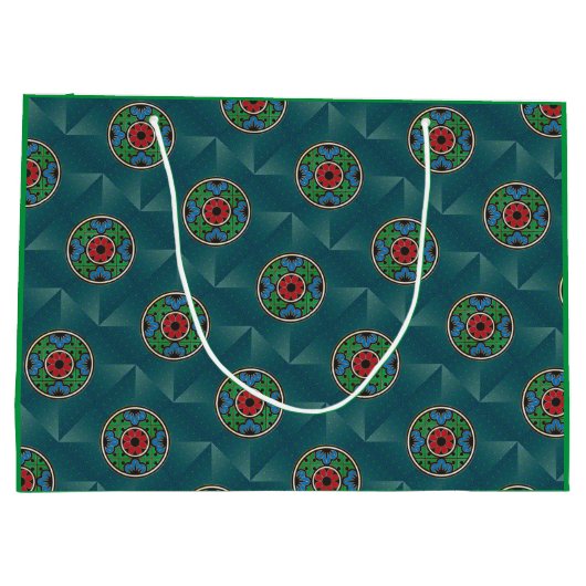 Mah Jongg Holiday Gift Bag Groot Cadeauzakje (Achterkant)