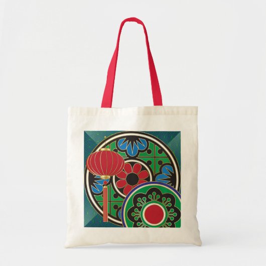 Mah Jongg Holiday Tote Bag (Voorkant)