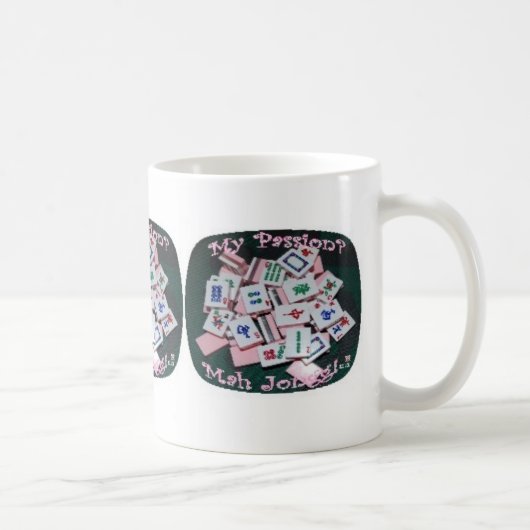 Mah jongg is mijn passie mok (Rechts)