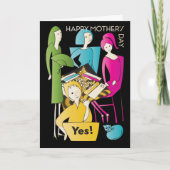 Mah Jongg Jaar Moeder Kaart (Voorkant)