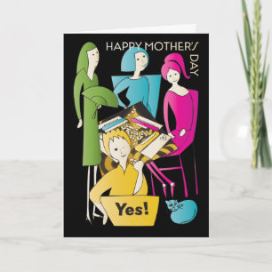 Mah Jongg Jaar Moeder Kaart