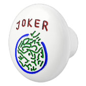 Mah Jongg Joker Ceramic Knob Keramische Knop (Rechts)