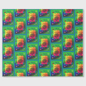 Mah Jongg Joker Dreams Wrapping Paper Cadeaupapier (Vlak)