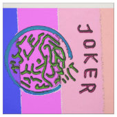 Mah Jongg Joker Fabric Stof (Swatch)