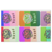 Mah Jongg Joker Fabric Stof (Fat Quarter)