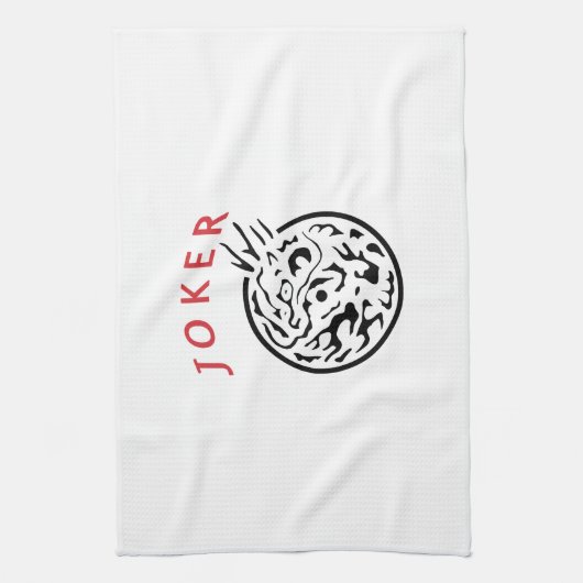 Mah Jongg Joker Kitchen Towel Theedoek (Verticaal)