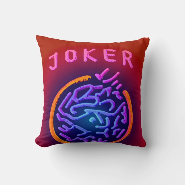 Mah Jongg Joker Pillow Kussen (Voorkant)