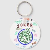 Mah Jongg Joker Sleutelhanger (Voorkant)