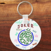 Mah Jongg Joker Sleutelhanger (Voorkant)