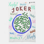Mah Jongg Joker Towel Theedoek (Verticaal)