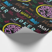 Mah Jongg Joker Wrapping Paper Cadeaupapier (Hoek)