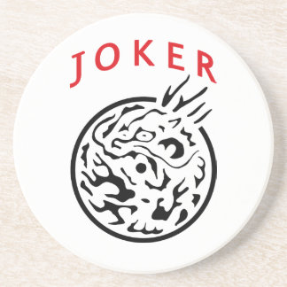 Mah Jongg Joker Zandsteen Onderzetter