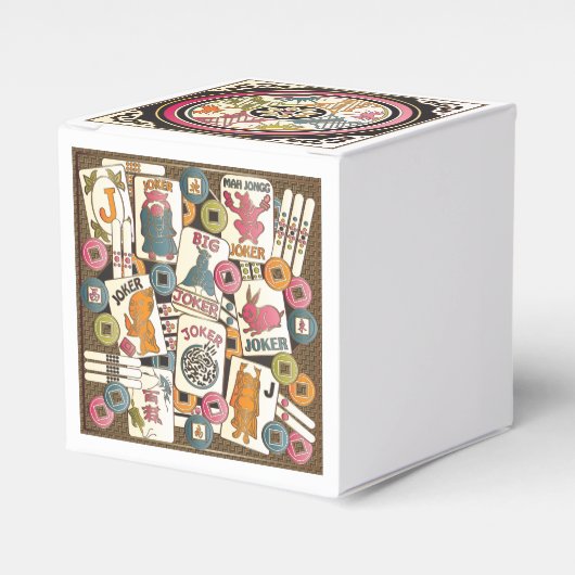 Mah Jongg Jokers Bedankdoosjes (Voorkant Zijde)