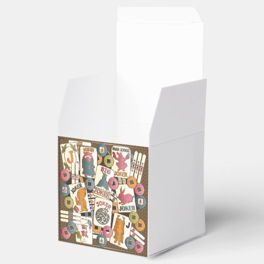 Mah Jongg Jokers Bedankdoosjes (Geopend)