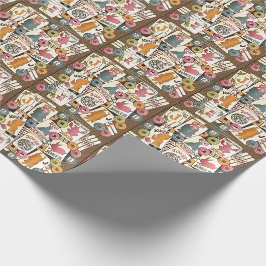 Mah Jongg Jokers Cadeaupapier (Hoek)