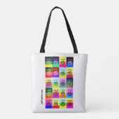 Mah Jongg Jokers Canvas tas (Achterkant)