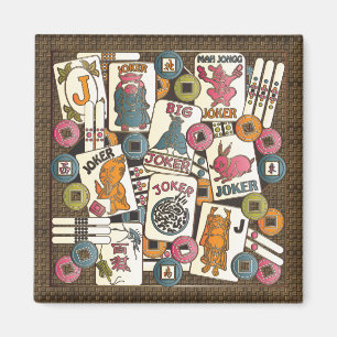 Mah Jongg Jokers Magneet