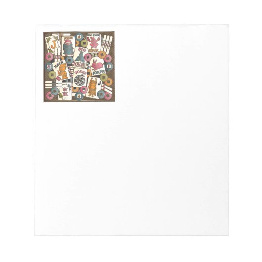 Mah Jongg Jokers Notitieblok (Voorkant)