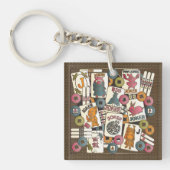 Mah Jongg Jokers Sleutelhanger (Voorkant)