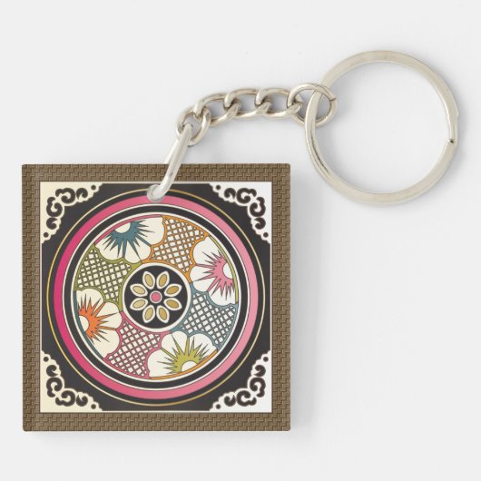 Mah Jongg Jokers Sleutelhanger (Achterkant)