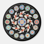 Mah Jongg Koi Magneet (Voorkant)