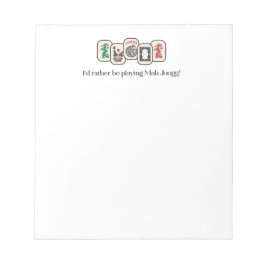 Mah Jongg-laptop Notitieblok