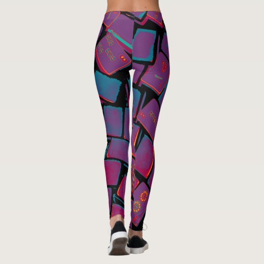 Mah Jongg Leggings (Achterkant)