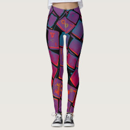 Mah Jongg Leggings