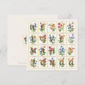 Mah Jongg Liefde Platte Kaart (Voorkant / Achterkant)