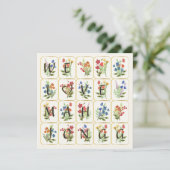 Mah Jongg Liefde Platte Kaart (Staand voorkant)