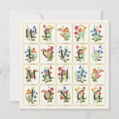 Mah Jongg Liefde Platte Kaart (Voorkant)