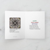 Mah Jongg Limerick Kong Birthday Card Bedankkaart (Binnen)