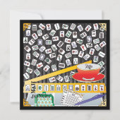 Mah Jongg Limerick Mahj Flat Kaart (Voorkant)