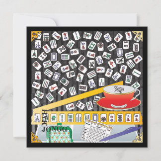 Mah Jongg Limerick Mahj Flat Kaart