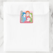 Mah Jongg Limerick Stippen Stickers (Tas)