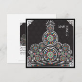 Mah Jongg Limerick Taj Flat Kaart (Voorkant / Achterkant)