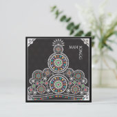 Mah Jongg Limerick Taj Flat Kaart (Staand voorkant)