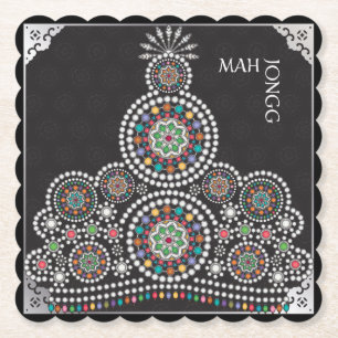 Mah Jongg Limerick Taj Onderzetter
