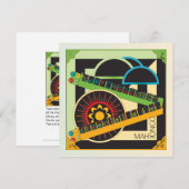 Mah Jongg Limerick Whine Flat Card (Voorkant / Achterkant)