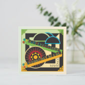 Mah Jongg Limerick Whine Flat Card (Staand voorkant)