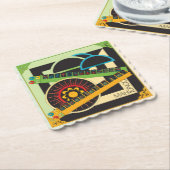 Mah Jongg Limerick Whine Onderzetters (Gebogen)