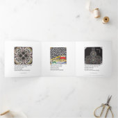 Mah Jongg Limericks 1 Drievoudige Kaart (Binnen)